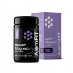 AjemFIT Magnesium Bisglycinate (MagChel) toidulisand vitamiin B6, 90 kapslit
