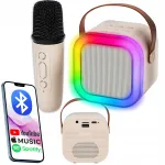 Kaasaskantav Bluetooth k&otilde;lar mikrofoniga, RGB-valgustuse, USB, SD ja AUX pistikuga