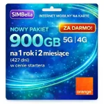 Mobiilsideteenus Orange 900GB 400 p&auml;eva, 4G/5G ruuterile, GPS, kaamerale, tahvelarvutile, signalisatsioonile