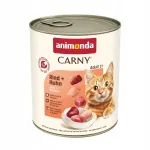 ANIMONDA Carny Adult koeratoit veise- ja kanalihaga, 800 g