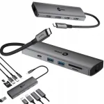 Lenovo monitori &uuml;hendusjaam USB-C, 2x HDMI, 4K DisplayPort, LAN Ethernet