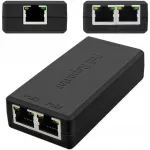 PoE signaali kordaja, 1 sisend, 2 v&auml;ljundit, 1000 Mbps, 100 m, IEEE802.3af/at, 30 W, Plug & Play