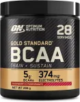 BCAA pulber Gold Standard Optimum Nutrition 266 g vaarikamaitseline