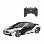 Puldiga juhitav BMW I8 RASTAR automudel, 1:24, valge