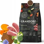 Kuivtoit steriliseeritud kassidele Grandorf pardilihaga, 400 g