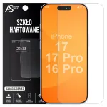 Kare klaasiekraani kaitse 9H iPhone 17 / 17 Pro / 16 Pro