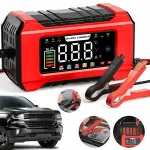 Auto aku laadija 15A, 12V/24V, nutikas