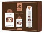 Lattafa Pride Vintage Radio parf&uuml;&uuml;mikomplekt EDP 100 ml + EDP 20 ml + kehapihusti 200 ml