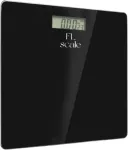 Elektronilised vannitoakaalud, klaasist, LCD, 30x28 cm, 180 kg, 100 g, EBS-T002 R-25