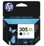 HP 305XL tint must, 4 ml, Deskjet 2710e, 2320, Envy Pro 6420 jaoks