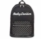 Naiste seljakott HARLEY DAVIDSON naeltega, must