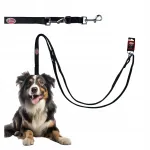 Reguleeritav Pet Nova koera jalutusrihm, must, 120&times;2 cm, 4&ndash;20 kg koertele