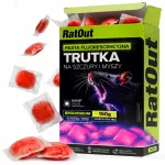 Rottide ja hiirte m&uuml;rgid RATOUT, UV helendus, brodifakoom, 150 g