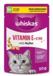 Kasside maius WHISKAS kanaga ja E-vitamiiniga, 50 g