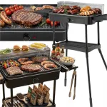 Elektrigrill eemaldatava 50 cm plaadiga, sobib r&otilde;dule ja terrassile