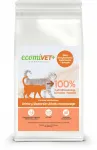 Kassidele m&otilde;eldud ecomiVET+ URINARY teraviljavabad toidupulbrid, 500 g, kanaliha ja l&otilde;hega, t&auml;ielikult h&uuml;drol&uuml;&uuml;situd valgud