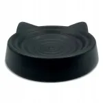 Keraamiline taldrik MR. Pretzel, must, 17 cm, kassi kujuline