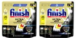 N&otilde;udepesukapslid FINISH Ultra Plus Lemon, 50 tk (2x25)