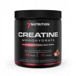 Kreatiini monoh&uuml;draat 7Nutrition, 300 g, metsmaasika maitsega
