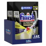 FINISH INFINITY SHINE LEMON n&otilde;udepesukapslid, 160 tk
