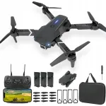 Kokkupandav mini droon 4K kaameraga, RC квадрокоптер