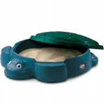 Laste liivakast LITTLE TIKES TURTLE kaanega, roheline