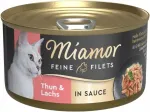 Miamor Feline Filets m&auml;rg kassitoit tuunika ja l&otilde;hega kastmes, 85 g