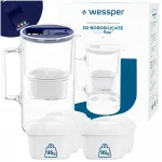Wessper D2 BOROSILICATE FF 3l tumesinine veefilter 6 filtriga