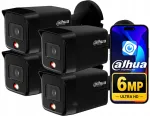 V&auml;litingimuste IP-videokaamera Dahua IPC-HFW1639TC-A-IL, 6 Mpx, 4x suum, must, PoE