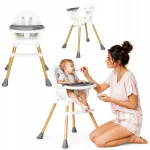 Ecotoys 2in1 valge laste s&ouml;&ouml;gitool