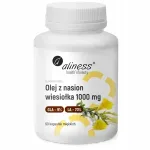 Toidulisand ALINESS Evening Primrose Seed Oil 1000 mg 90 kapslit, Omega GLA 9%, LA 70%