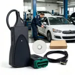 Diagnostika liides PEUGEOT CITROEN OPEL DS DIAGBOX 9.85 LEXIA PP2000
