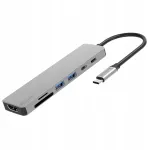 Proove Iron Link 7in1 USB-C jagaja, HDMI 4K, h&otilde;bedane