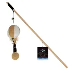 Kasside m&auml;ngupulk m&auml;nguasja ja puidust kellukesega, 40 cm