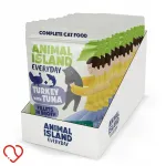 Animal Island kassikonservid kalkuni ja tuunikalaga, 12 x 85 g