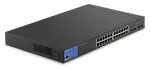 L&uuml;liti Linksys LGS328PC, 24 PoE gigabit porti, juhitav
