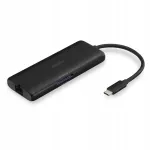 Kompaktne USB-C dokijaam 4K ja 100 W toitega, Lindy
