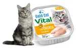M&auml;rgtoit kassidele Gold Cat Vital kanaga ja tauriiniga, 100 g, pat&eacute;