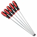 Pikad TORX kruvikeerajate komplekt, 5 tk, 410 mm, legeerterased