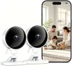 Sise WiFi-kaamera WOLFANG WS01, 2MP, kahesuunaline heli