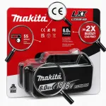 Varuakutoide MK 18V 5Ah BL1850 BL1815B BL1820B Li-Ion ilma m&auml;luefektita