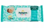 Niisked salvr&auml;tikud PAMPERS BABY DRY, 70 tk
