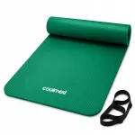 Spordimatt NBR 1 cm roheline libisemiskindel