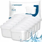 Vee filtrid Wessper Aquamax Plus, 12 tk, Brita kannule sobivad