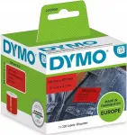 DYMO kleebised 54x101 mm, punased, 220 tk