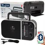 Kaasaskantav Bluetooth k&ouml;&ouml;giraadio akuga, antenni, USB ja hoidjaga