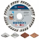 BOSCH 125 mm teemantl&otilde;ikeketas betoonile, tellistele, krohville