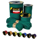 Paracord 550 n&ouml;&ouml;r, 4 mm, 30 m, smaragdroheline, valmistatud Poolas