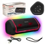 Kaasaskantav traadita "Toshiba" Bluetooth k&otilde;lar, 10 W, USB ja LED-valgustusega