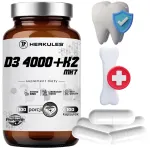 Toidulisand HERKULES D3 4000+K2 MK7, 100 kapslit
